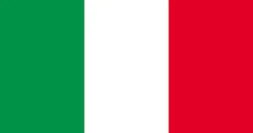 Bandiera italiana - made in Italy