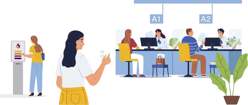 Sistema eliminacode -Riduzione tempi di attesa